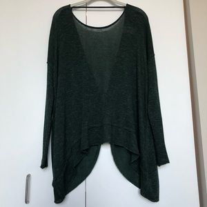 Free People XS Lightweight Sweater Top w Open Back